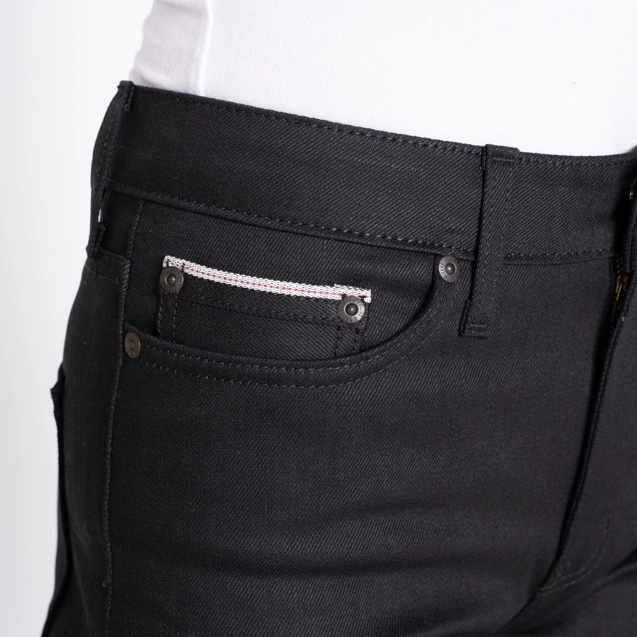 Women's - High Skinny - Black Cobra Stretch Selvedge