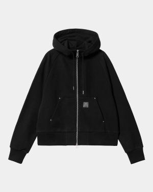 Women’s Hooded Eldon Jacket | Black