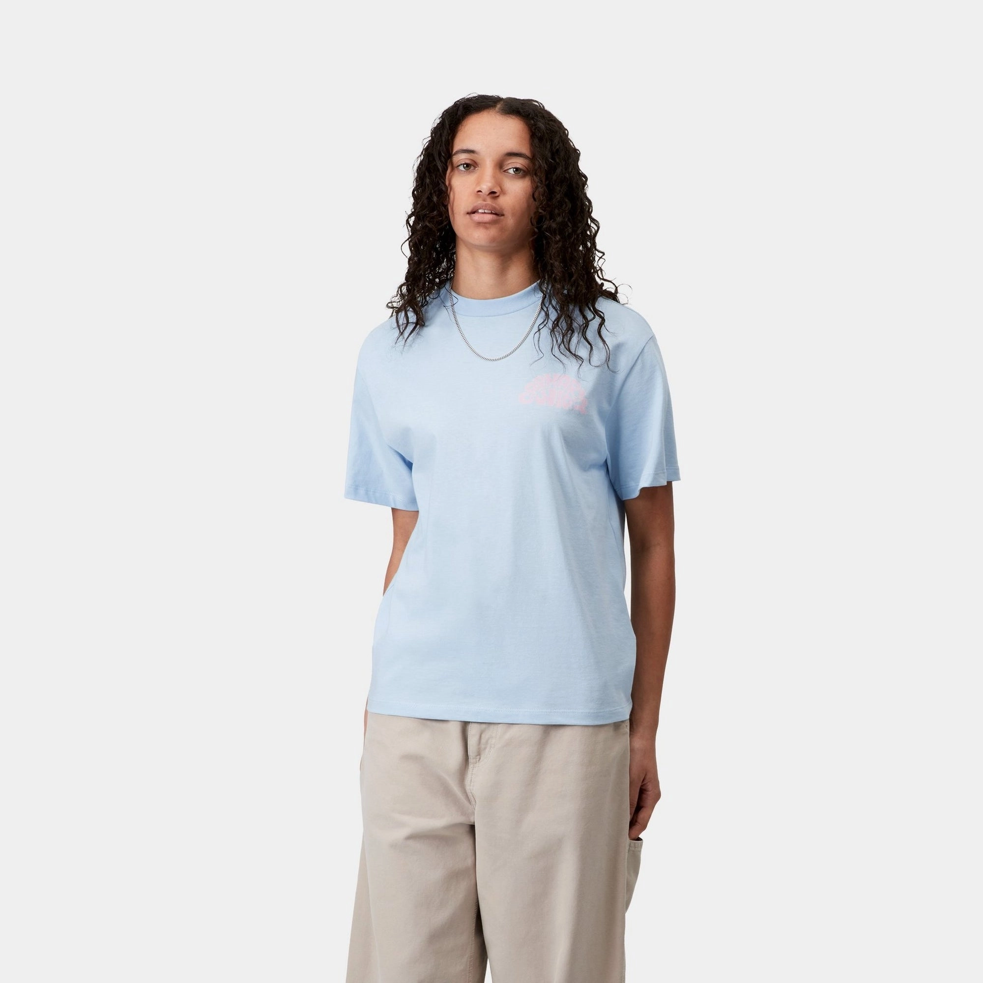 Women’s Jazzy T-Shirt | Air Sky / Air Pink