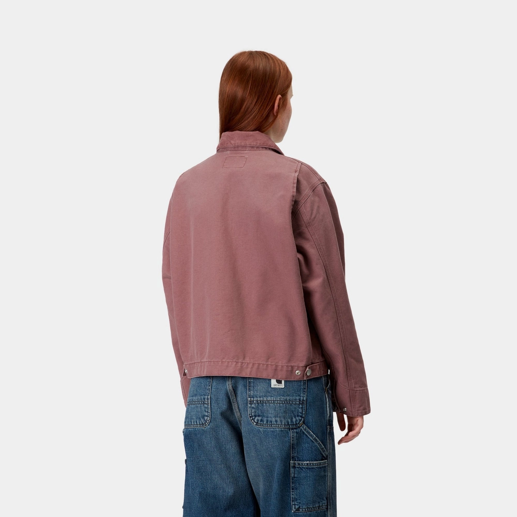 Women’s OG Detroit Jacket | Dusky Pink / Dusky Pink (stone canvas)