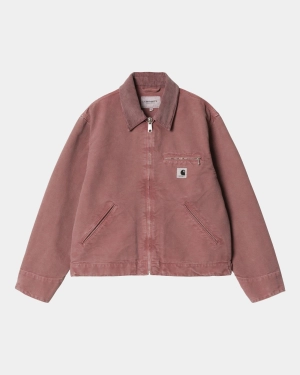 Women’s OG Detroit Jacket | Dusky Pink / Dusky Pink (stone canvas)