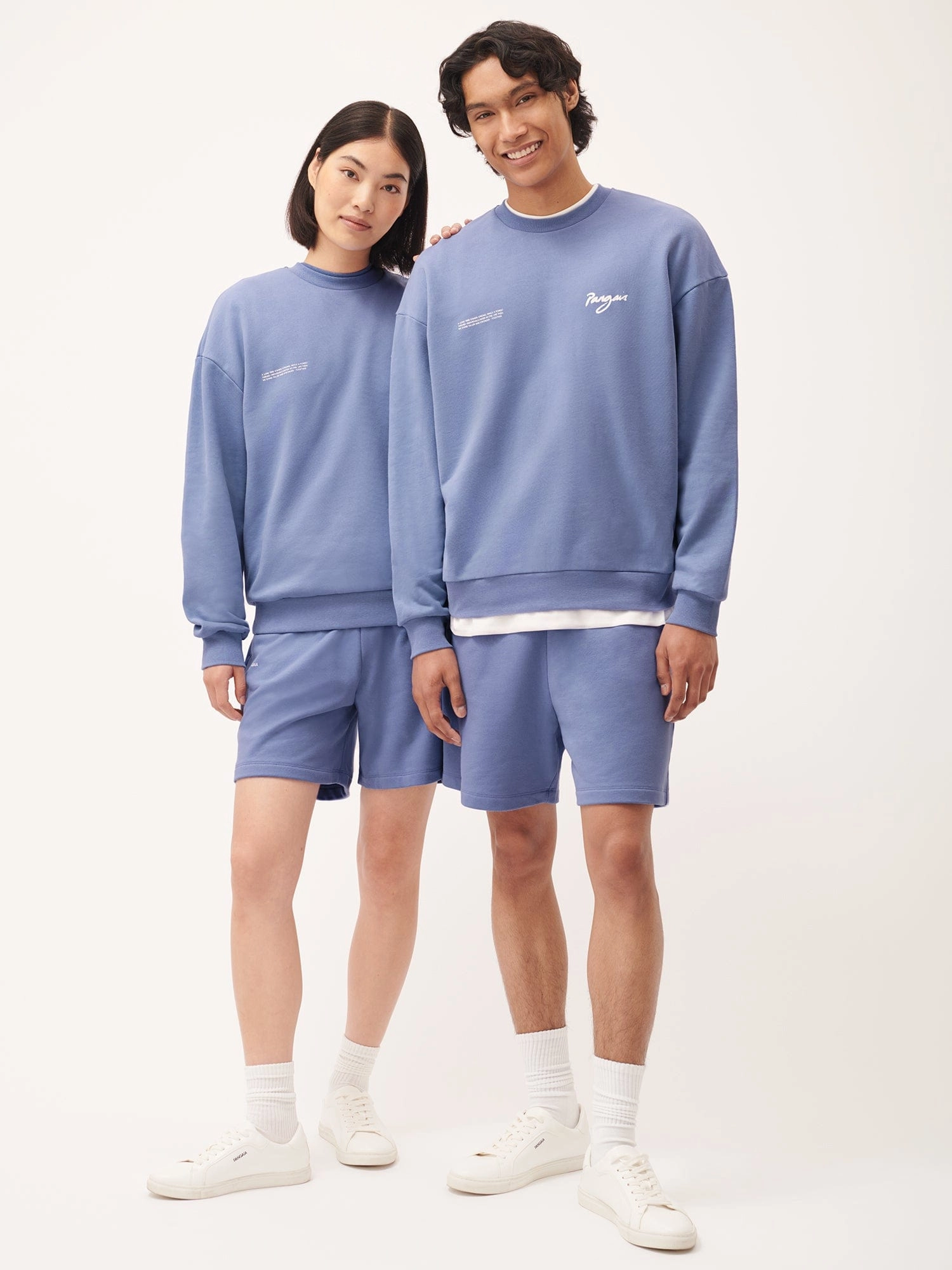 Womens One Forest Graphic Sweatshirt—Aster purple