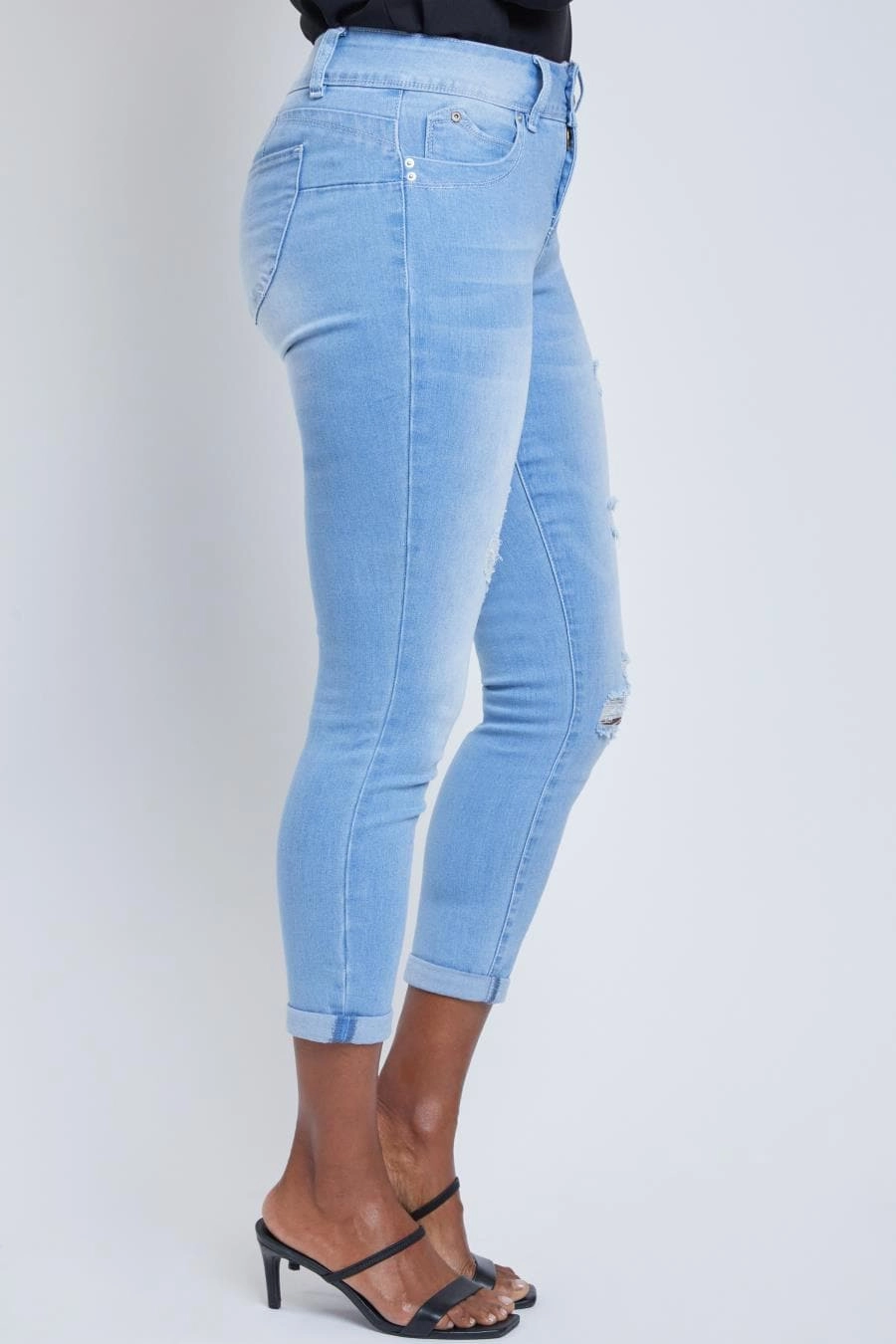 Women's WannaBettaButt Cuff Ankle Jean