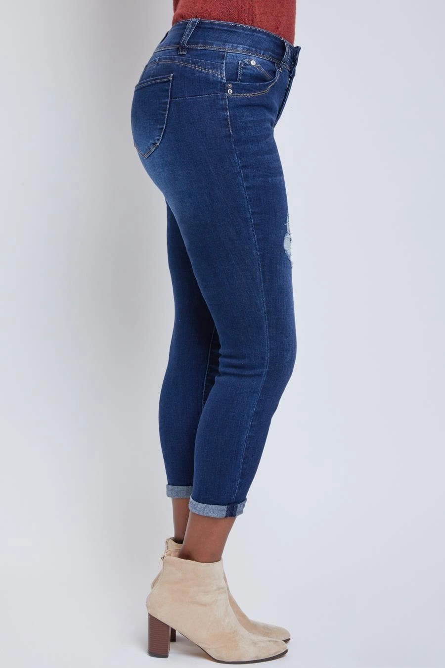 Women's WannaBettaButt Cuff Ankle Jean