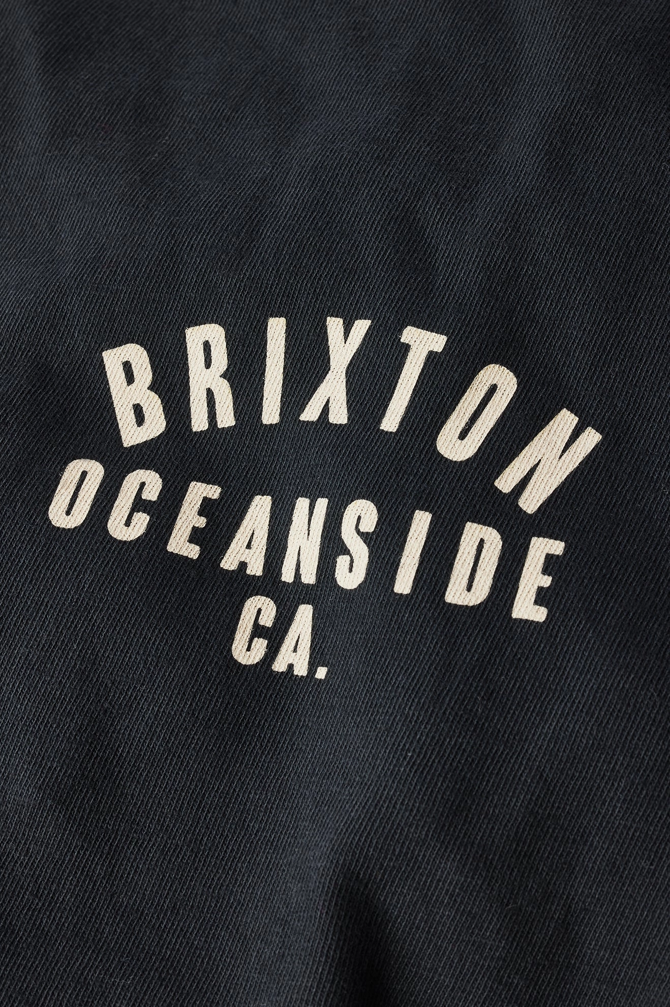 Woodburn Oceanside S/S Standard Tee - Black/Cream