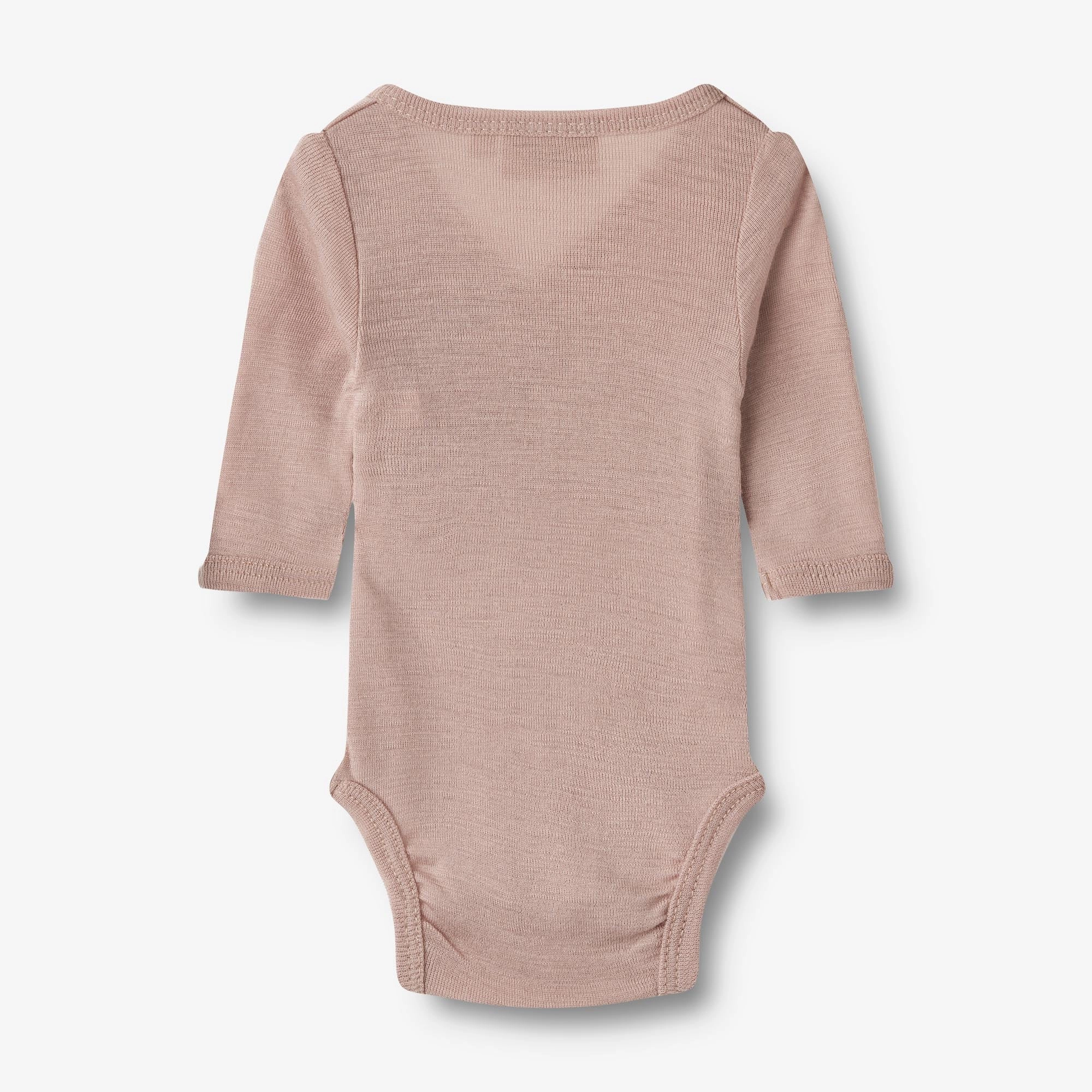 Wool Body L/S Willow - dry rose