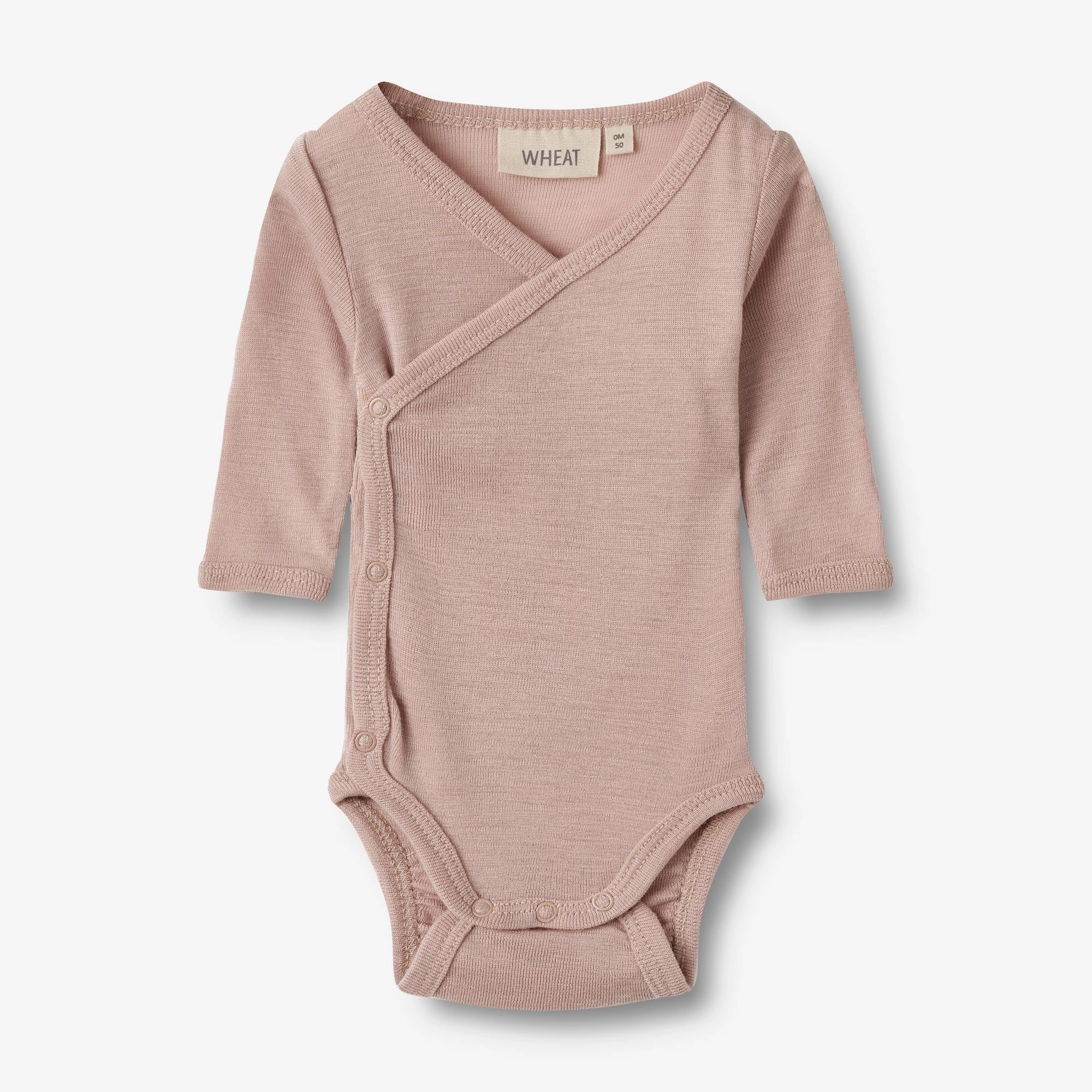 Wool Body L/S Willow - dry rose