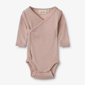 Wool Body L/S Willow - dry rose