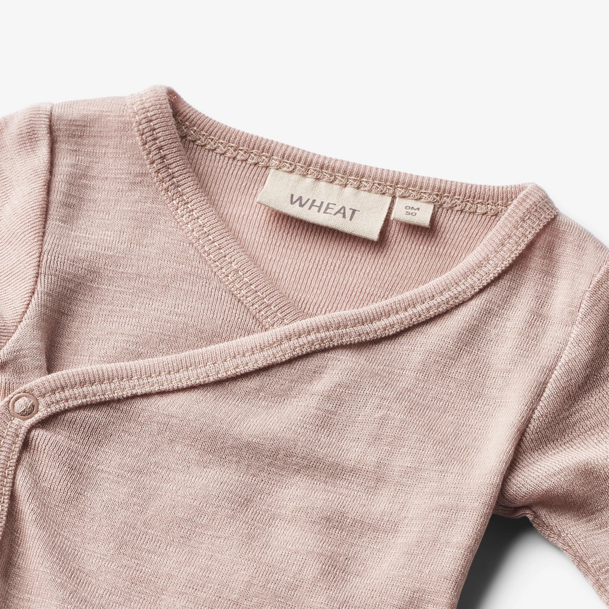 Wool Body L/S Willow - dry rose