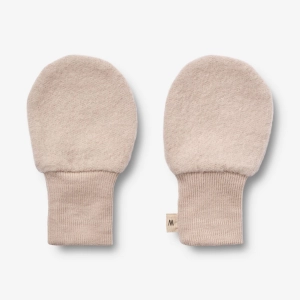 Wool Fleece Mittens | Baby - pale lilac