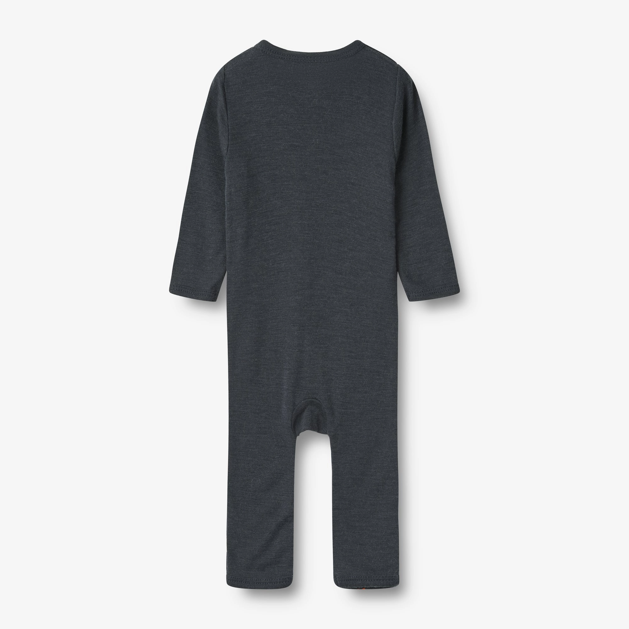 Wool Jumpsuit L/S Dusty - navy
