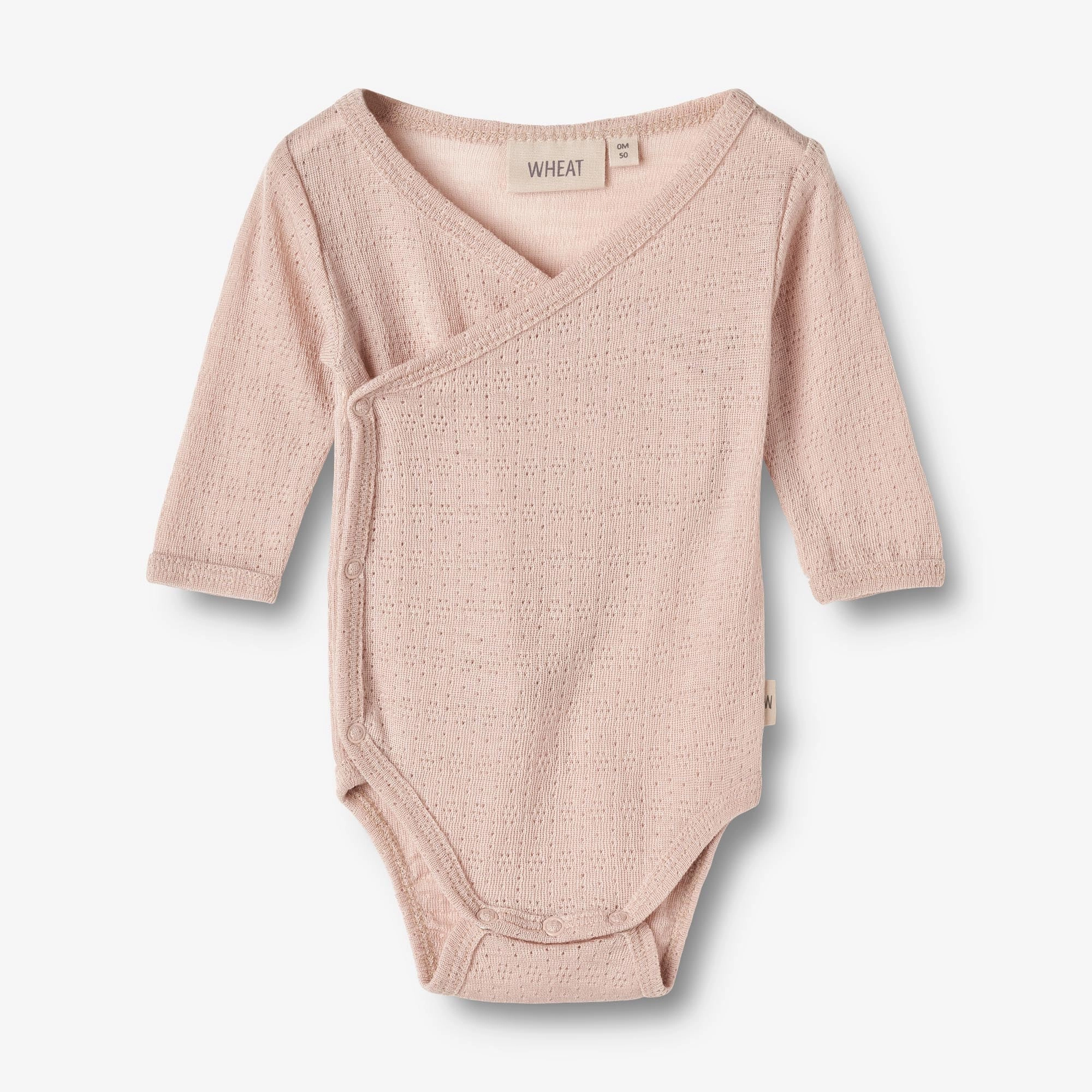 Wool Silk Body L/S Willow - pale lilac