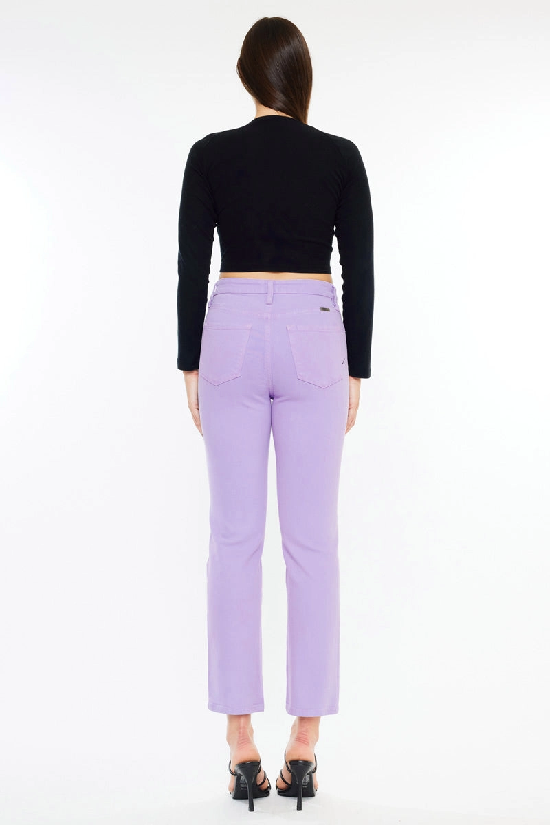 Zandria Ultra High Rise 90's Straight Leg Jeans