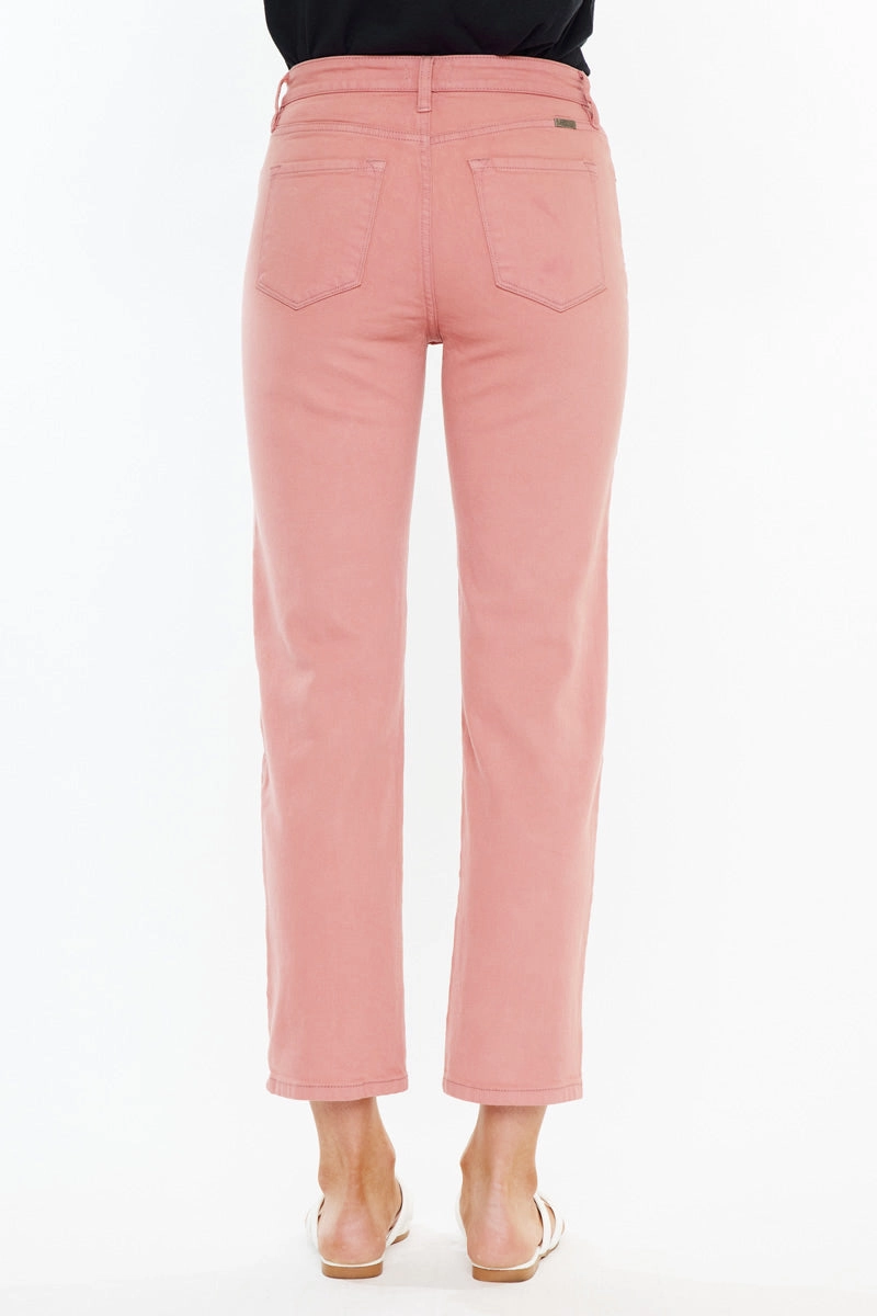 Zandria Ultra High Rise 90's Straight Leg Jeans