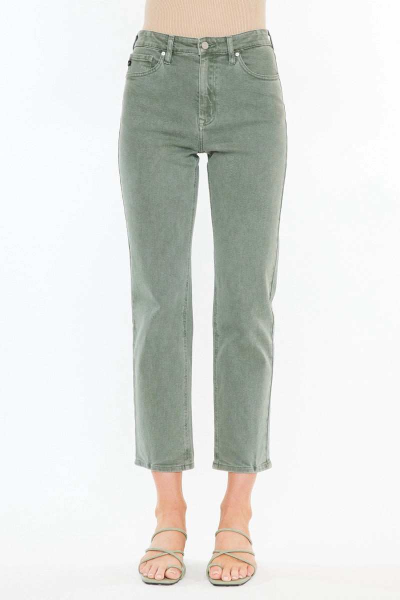 Zandria Ultra High Rise 90's Straight Leg Jeans