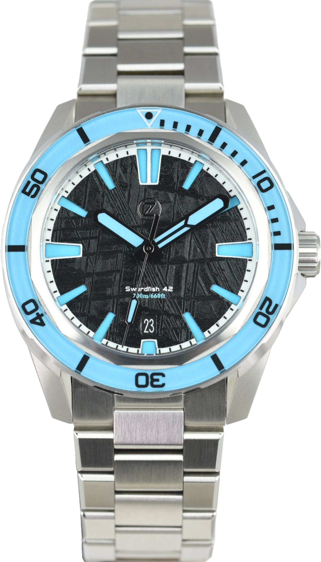 Zelos Swordfish 42mm Meteorite Custom (Pre-owned)